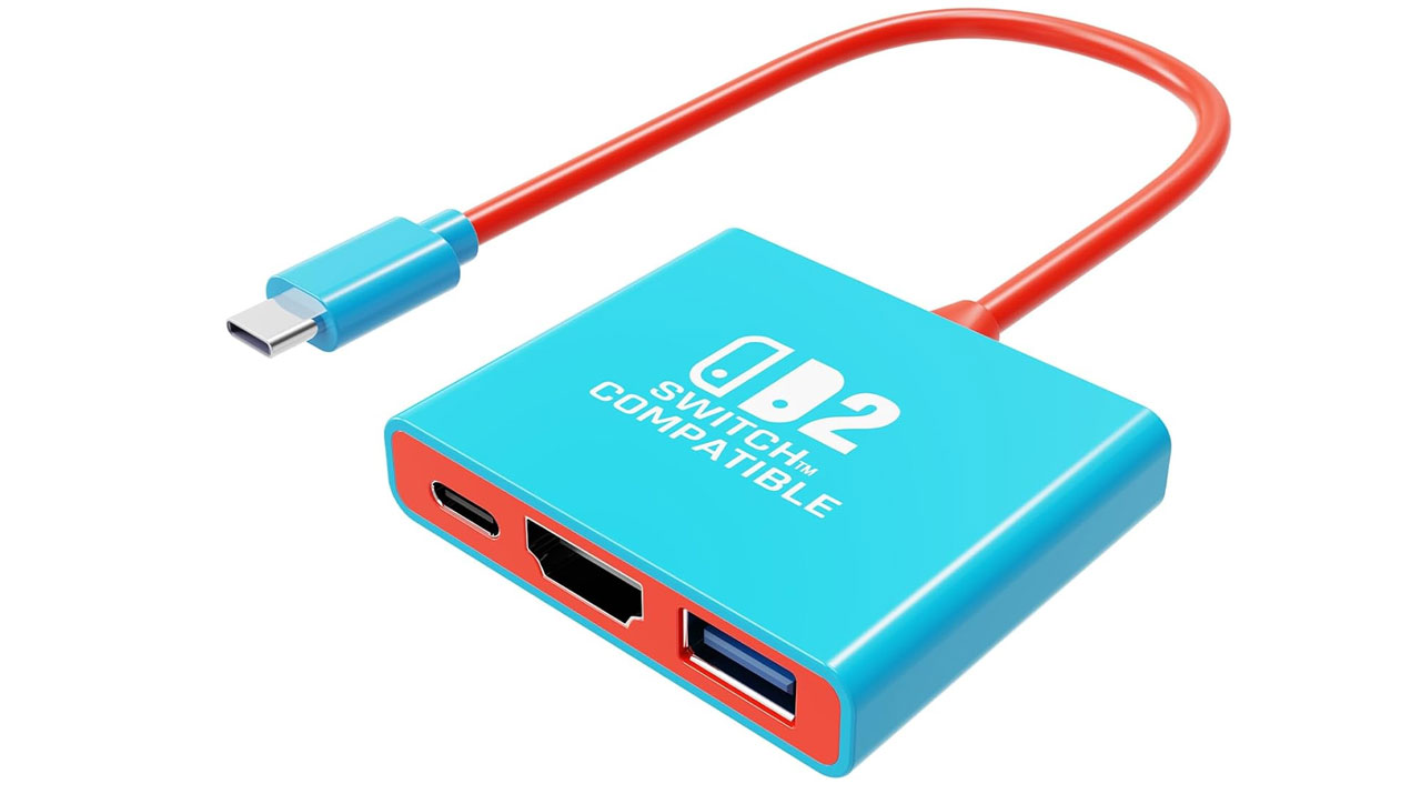 Fliresy Switch 2 Dock for Nintendo Switch and Nintendo Switch 2